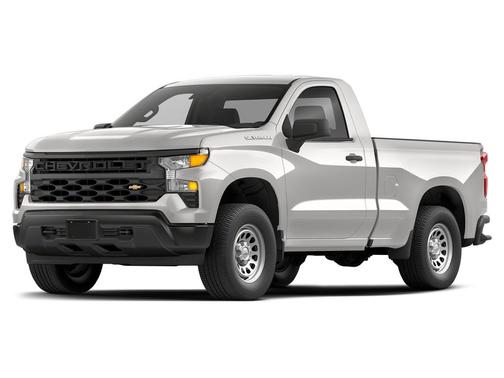 Summit White 2023 Chevrolet Silverado 1500 WT