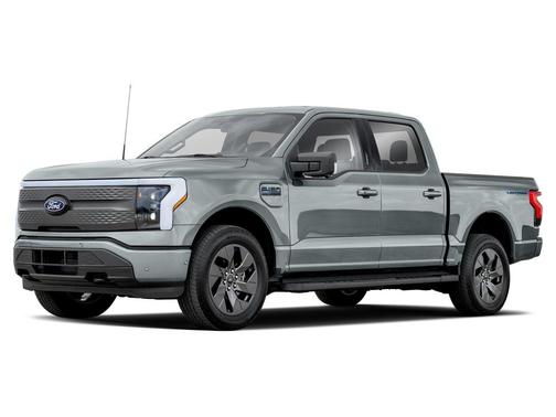Gray Metallic 2024 Ford F-150 Lightning Flash