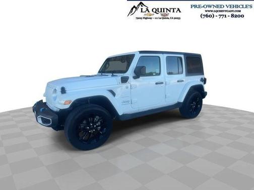 Bright White Clearcoat 2023 Jeep Wrangler 4xe Sahara
