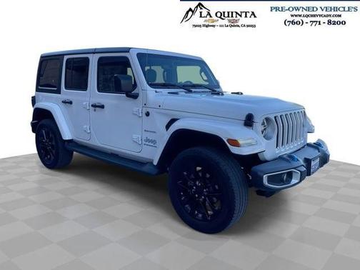 Bright White Clearcoat 2023 Jeep Wrangler 4xe Sahara