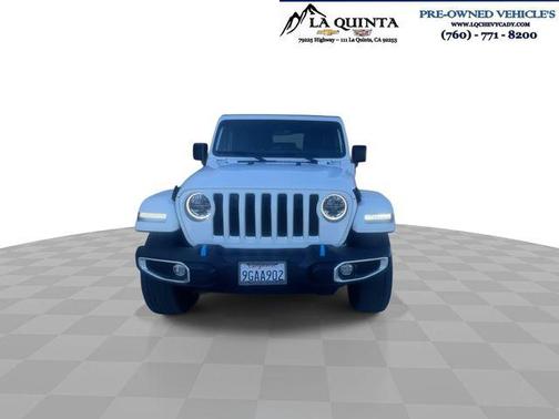 Bright White Clearcoat 2023 Jeep Wrangler 4xe Sahara