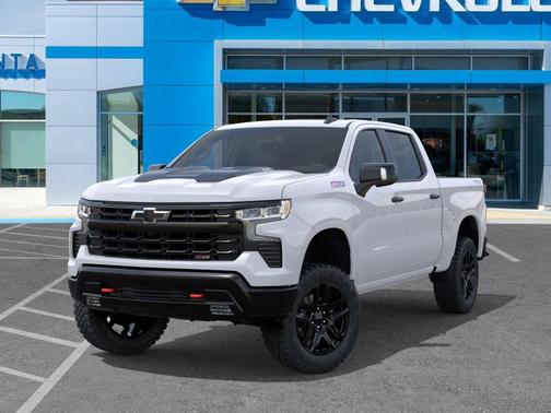 Summit White 2026 Chevrolet Silverado 1500 LT Trail Boss
