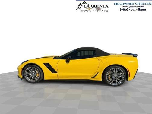 Corvette Racing Yellow Tintcoat 2017 Chevrolet Corvette Z06