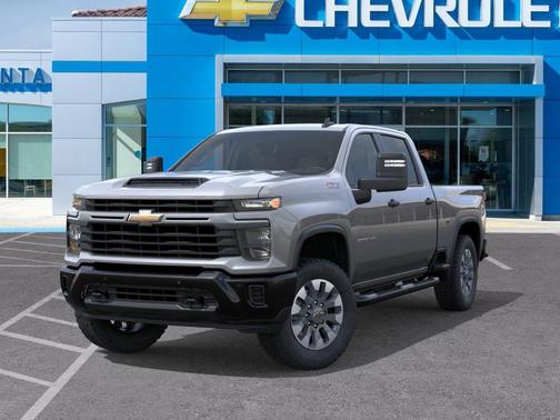 Sterling Gray Metallic 2026 Chevrolet Silverado 2500 Custom