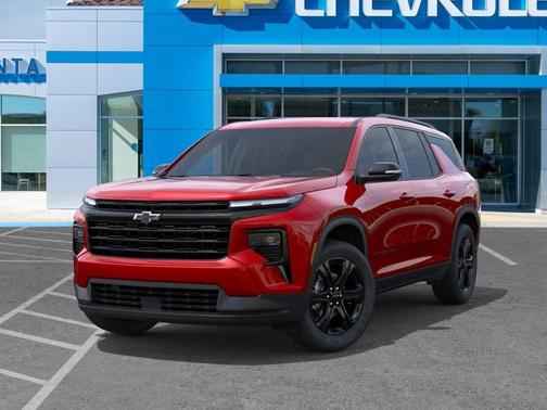 Radiant Red Tintcoat 2027 Chevrolet Traverse LT