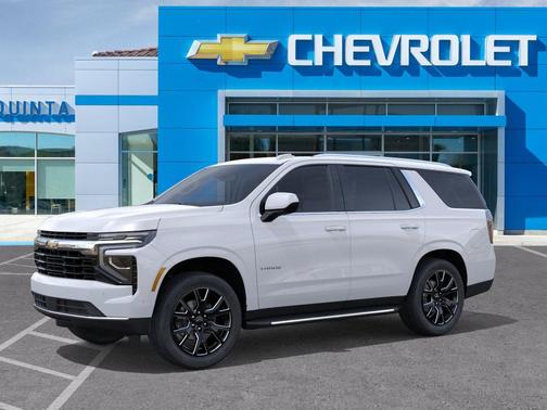 Summit White 2026 Chevrolet Tahoe LS