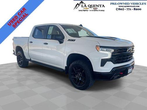 Summit White 2023 Chevrolet Silverado 1500 LT Trail Boss