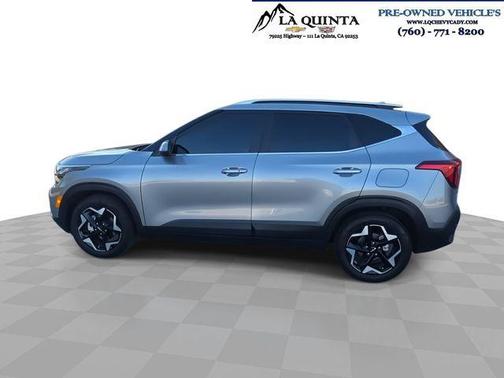 Steel Gray 2024 Kia Seltos EX