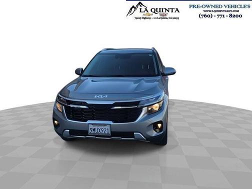 Steel Gray 2024 Kia Seltos EX