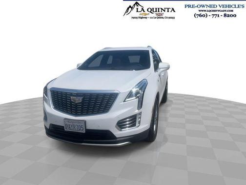 Crystal White Tricoat 2022 Cadillac XT5 Premium Luxury