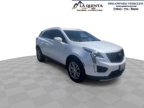 Crystal White Tricoat 2022 Cadillac XT5 Premium Luxury
