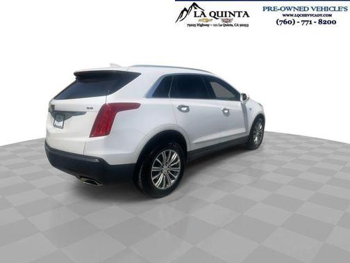 Crystal White Tricoat 2018 Cadillac XT5 Luxury