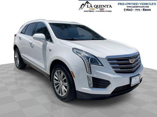 Crystal White Tricoat 2018 Cadillac XT5 Luxury