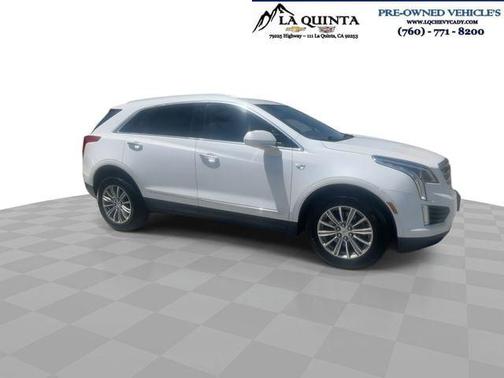 Crystal White Tricoat 2018 Cadillac XT5 Luxury