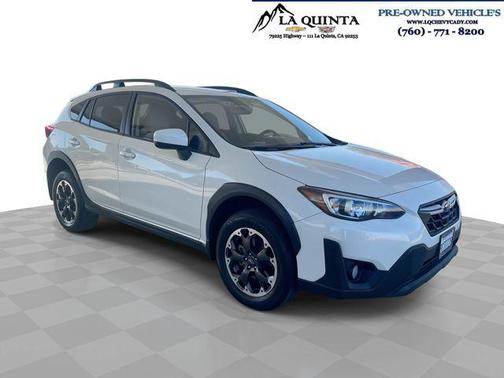 Crystal White Pearl 2023 Subaru Crosstrek Premium