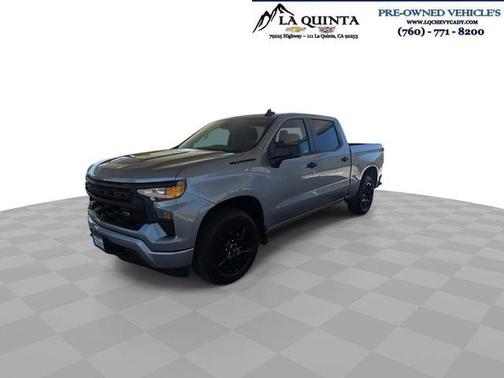 Sterling Gray Metallic 2023 Chevrolet Silverado 1500 Custom