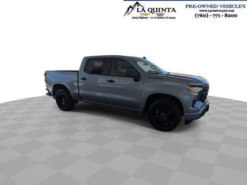 Sterling Gray Metallic 2023 Chevrolet Silverado 1500 Custom