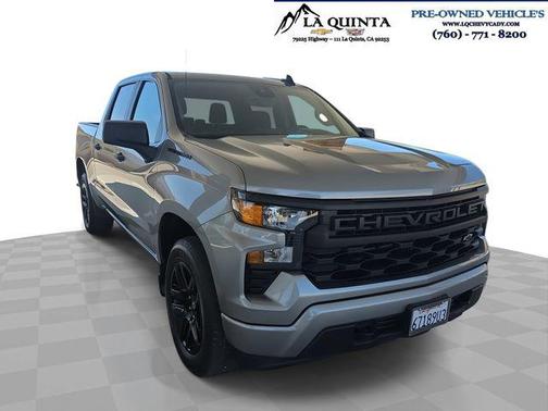 Sterling Gray Metallic 2023 Chevrolet Silverado 1500 Custom