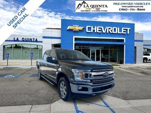 Gray 2019 Ford F-150 XLT