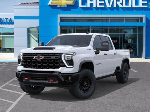 Summit White 2026 Chevrolet Silverado 2500 Crew Cab, Standard Bed, XR2, 4WD