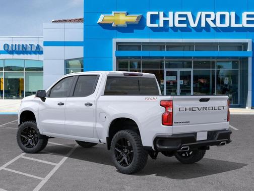 Summit White 2026 Chevrolet Silverado 1500 LT Trail Boss