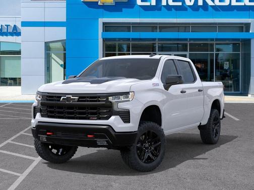 Summit White 2026 Chevrolet Silverado 1500 LT Trail Boss