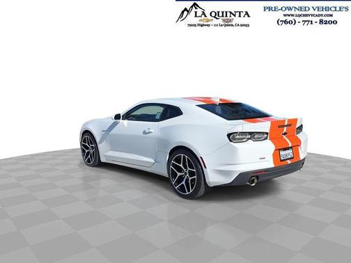 Summit White 2022 Chevrolet Camaro RWD Coupe LT1