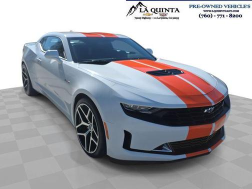 Summit White 2022 Chevrolet Camaro RWD Coupe LT1