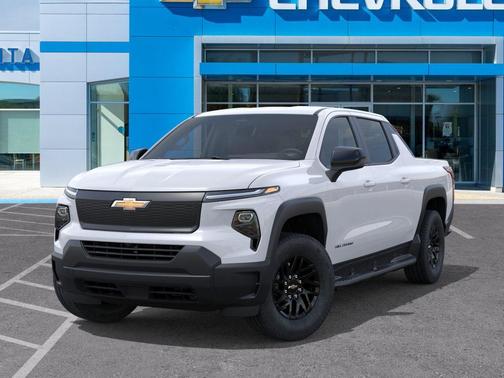 Summit White 2026 Chevrolet Silverado EV Work Truck