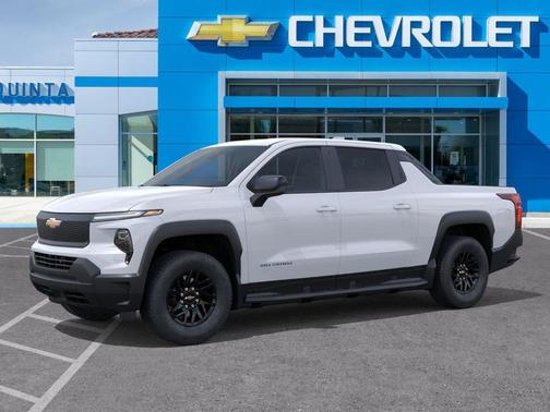Summit White 2026 Chevrolet Silverado EV Work Truck