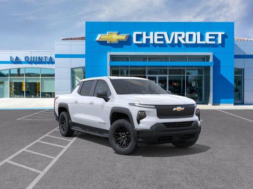 Summit White 2026 Chevrolet Silverado EV Work Truck