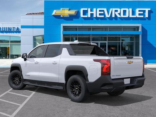 Summit White 2026 Chevrolet Silverado EV Work Truck