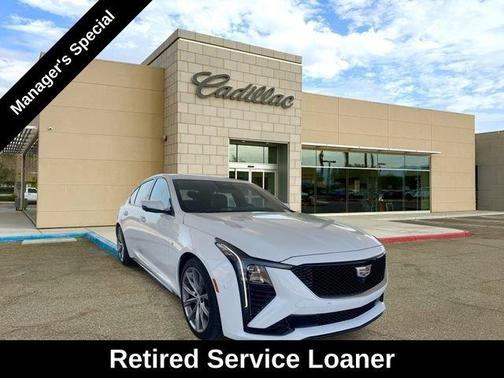 Summit White 2026 Cadillac CT5 Sport