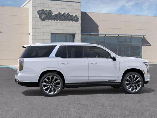 Vibrant White Tricoat 2026 Cadillac Escalade Sport Platinum