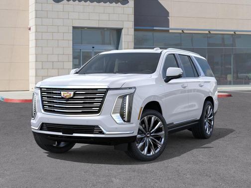 Vibrant White Tricoat 2026 Cadillac Escalade Sport Platinum