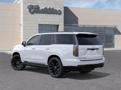 Vibrant White Tricoat 2026 Cadillac Escalade Sport Platinum