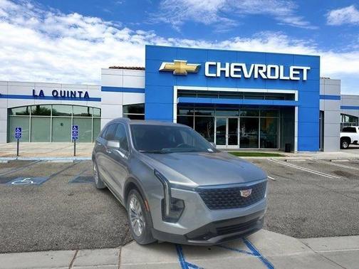 Argent Silver Metallic 2025 Cadillac XT4 Premium Luxury