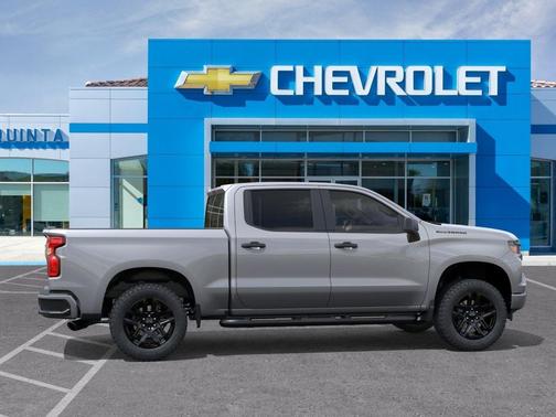 Sterling Gray Metallic 2026 Chevrolet Silverado 1500 Custom