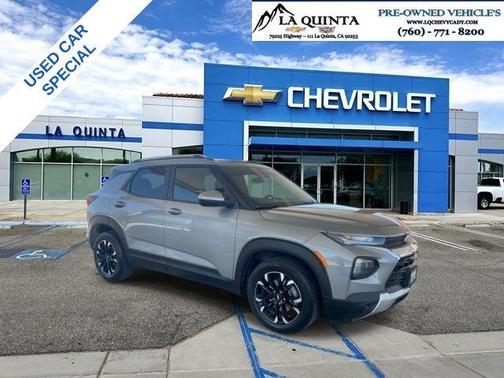 Sterling Gray Metallic 2023 Chevrolet Trailblazer LT