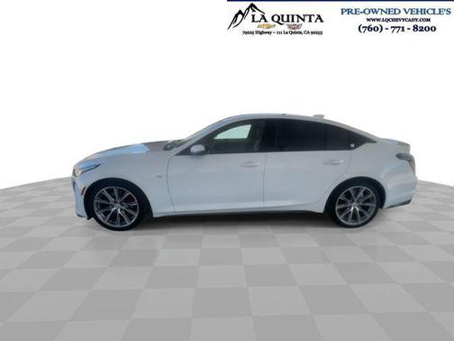 Summit White 2023 Cadillac CT5 Sport