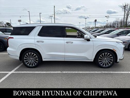 Hyper White 2025 Hyundai PALISADE Calligraphy