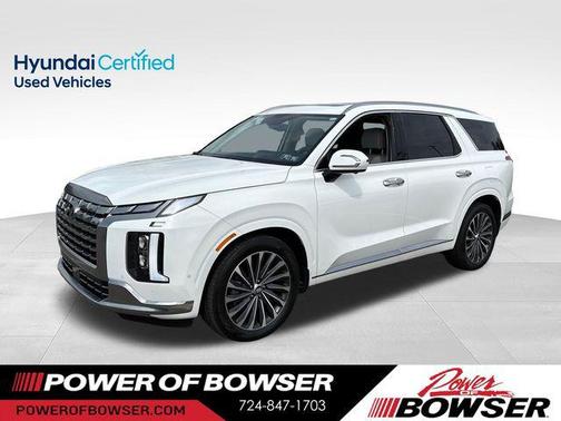 Hyper White 2025 Hyundai PALISADE Calligraphy