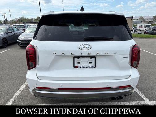 Hyper White 2025 Hyundai PALISADE Calligraphy