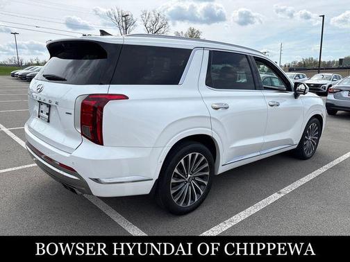 Hyper White 2025 Hyundai PALISADE Calligraphy