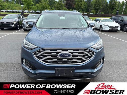 BLUE METALLIC 2019 Ford Edge SEL