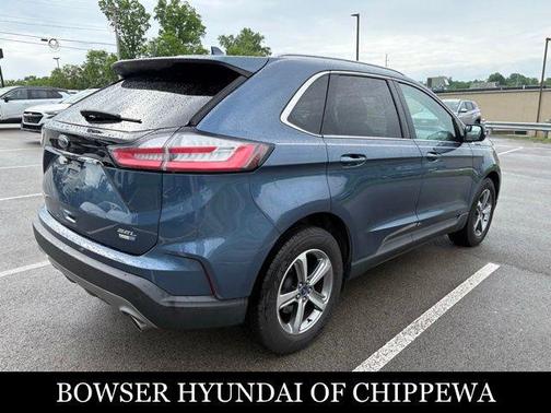 BLUE METALLIC 2019 Ford Edge SEL