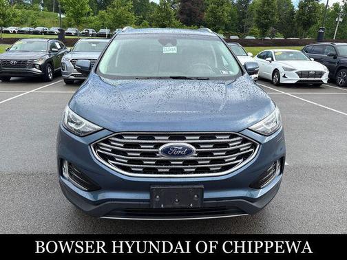 BLUE METALLIC 2019 Ford Edge SEL