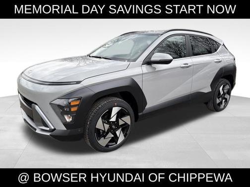 Cyber Gray Metallic 2026 Hyundai KONA Limited