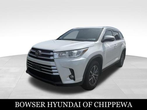 Blizzard Pearl 2019 Toyota Highlander XLE