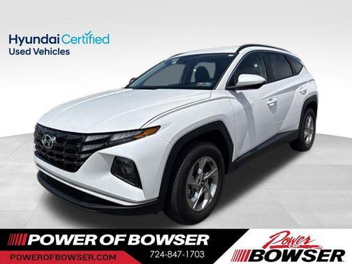 White Pearl 2024 Hyundai TUCSON SEL